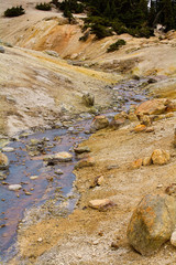 Bumpass Hell boardwalk at Lassen Volcanic National Park