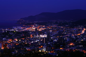 Otaru night view