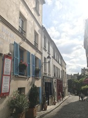 Street in Montmartre paris France - 170342008