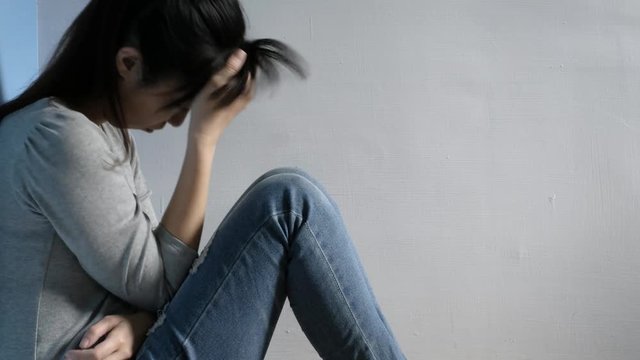 the depression woman