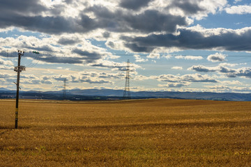View of scottish countryside