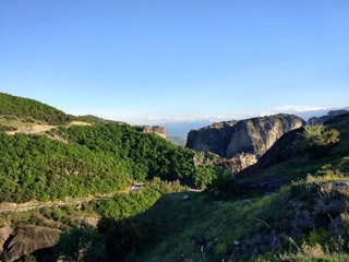 Meteora in Greece, 2017