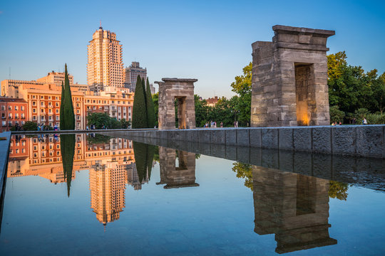 Templo de Debod, Madrid, Spain