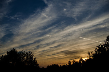 Abendrot Himmel