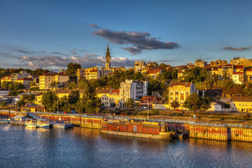 belgrade sunset