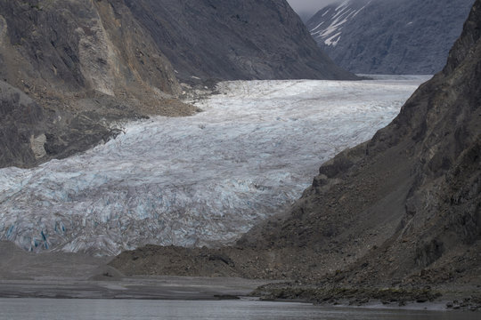 Muir Glacier Closeup