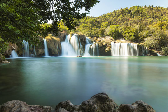 Fototapeta Chorwacja, Wodospady Krka