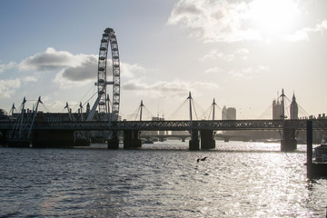 Obraz premium View on the Thames