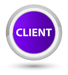 Client prime purple round button