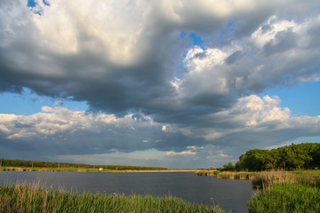 Taurian steppe near the Galyuki pond