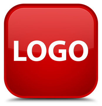 Logo Special Red Square Button