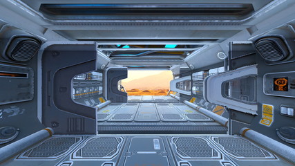 Obraz premium 宇宙ステーション