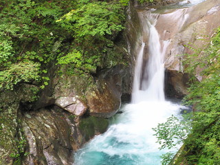 西沢渓谷貞泉の滝