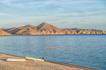 Bahia Ensenada de Muertos, Frente a Isla Cerralvo, La Paz Baja California Sur. Mexico