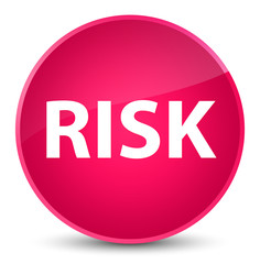 Risk elegant pink round button