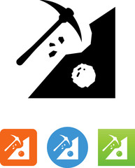 Mining For Minerals Icon