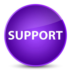 Support elegant purple round button