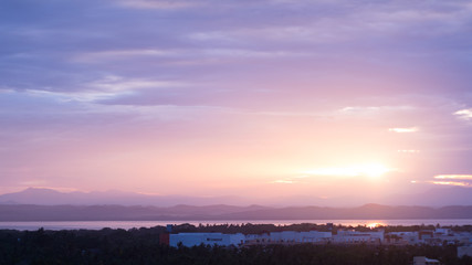 Acapulco Purple Cloudy Sunrise