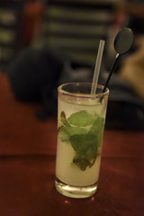 Smooth Mojito in a Night Club