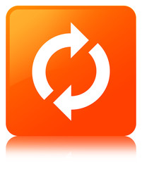 Update icon orange square button