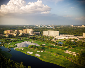 Aerial of Florida Golf Course