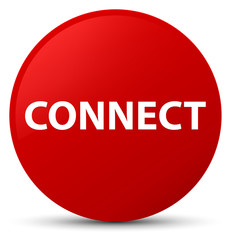 Connect red round button