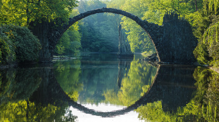 devilish bridge in Kromlau