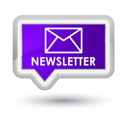 Newsletter prime purple banner button