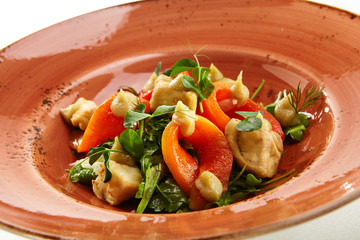 Specialties of the luxury restaurant