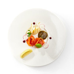 Specialties of the luxury restaurant