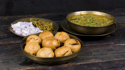 Indian Cuisine Dal Baati