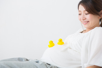 アヒルちゃんと妊婦さん