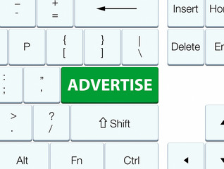 Advertise green keyboard button