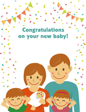 congratulations on your new baby! / letter size