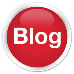 Blog premium red round button