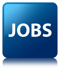 Jobs blue square button