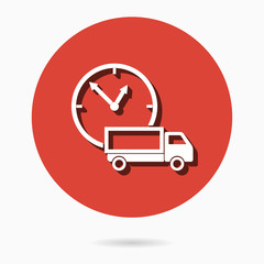 Fast delivery - vector icon.