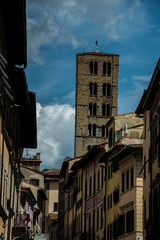 Altstadt und Fußgängerzone von Arezzo