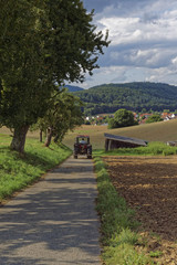 farmland on a late summer day