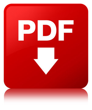 PDF download icon red square button
