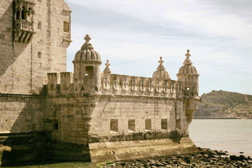 Fototapeta na wymiar Lissabon Torre de Belém