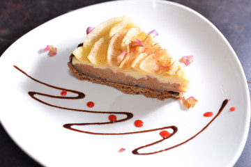 red apple pie