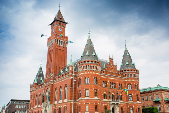 Helsingborg Town Hall. Sweden