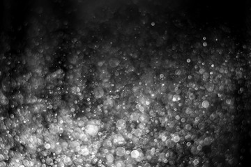 Abstract bokeh of water and lights background