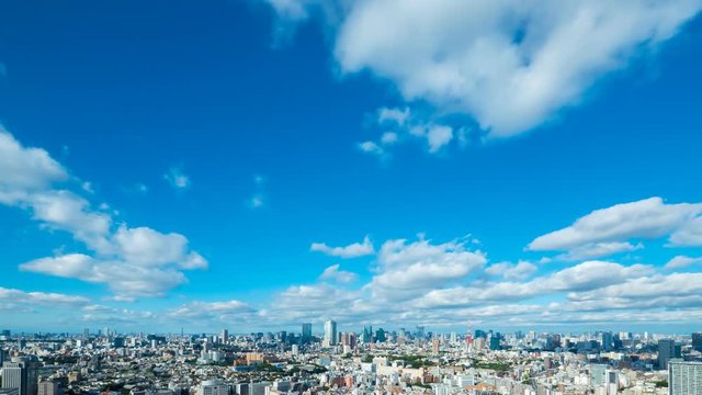 4K・東京風景・タイムラプス