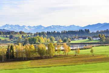 bunte Farbenpracht im Allgäuer Seenland