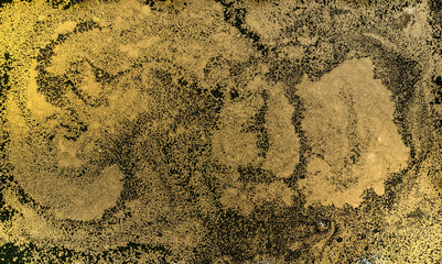 Marbled abstract background. Liquid marble pattern. Stone surface. Golden dust marble backdrop.