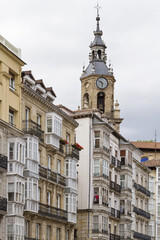Fototapeta na wymiar Vitoria city