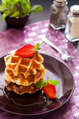 Belgian waffles