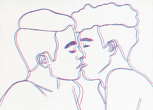 Intimate Kiss – Gay Kiss